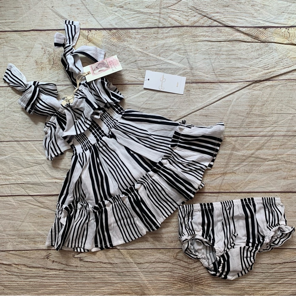 Jessica Simpson Dress w/Bloomers (up to 24M) - NEW